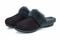 Powerstep Luxe Women's Orthotic Slippers - Memory Foam Slip-Ons with Arch Support - Black