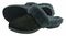 Powerstep Luxe Women's Orthotic Slippers - Memory Foam Slip-Ons with Arch Support - Black