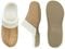 Powerstep Luxe Women's Orthotic Slippers - Memory Foam Slip-Ons with Arch Support - Taupe/Ivory