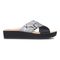 Vionic Hayden Women's Platform Slip-on Sandal - Natural Snake - 4 right view