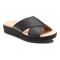 Vionic Hayden Women's Platform Slip-on Sandal - Black - 1 main view