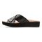 Vionic Hayden Women's Platform Slip-on Sandal - Natural Snake - 2 left view