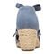 Vionic Kaitlyn Women's Wedge Orthotic Sandal - Denim - 5 back view