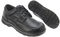 Aetrex Y900 Mens Walking Oxford - Ariya - All black - top/side view