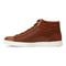 Vionic Malcom High Top Women's Supportive Sneaker - Dark Brown - 2 left view