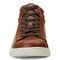 Vionic Malcom High Top Women's Supportive Sneaker - Dark Brown - 6 front view