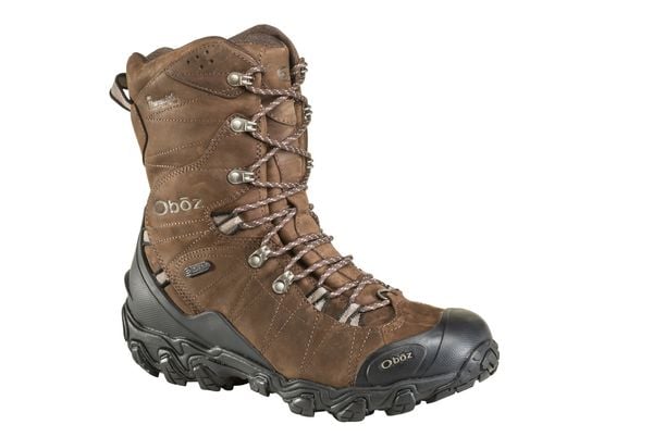 Oboz Men's Bridger 10 -  Insulated B Dry Bark Brown