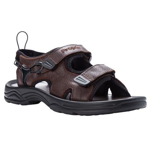 Propet SurfWalker II Mens Sandal - Brown - angle view - main