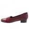 Trotters Melinda - Burgundy - inside