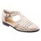 Trotters Leatha Open Weave - Bone - main