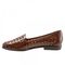 Trotters Liz Open Weave - Brown - inside