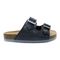 Bearpaw Brooklyn - Kid's Slide Sandal Bearpaw- 011 - Black - Side View