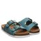 Bearpaw Brooklyn - Kid's Slide Sandal Bearpaw- 412 - Teal - 8