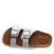 Bearpaw Brooklyn - Kid's Slide Sandal Bearpaw- 015 - White Metallic - View