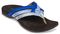 Spenco Triple Strap Women's Comfort Sandal - Blue/Silver - Profile main