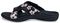 Spenco Kholo 2 Luau Women's Slide Sandal - Black - In-Step