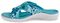 Spenco Kholo 2 Luau Women's Slide Sandal - Cloud Blue - In-Step