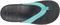 SOLE Women's Baja Orthotic Flip Flop Sandal - Teal - Top