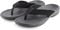 SOLE Men's Catalina Sport Flip - Black/Grey - Alt-front