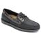 Rockport Perth - Men's Casual Boat Shoe - Blk/bark - Angle