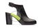 Vionic Lacey Women's Open Heel Shoe -  Black Black-Tortoise
