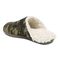 Vionic Alfons Men's Orthotic Slipper - Olive Camo - Back angle