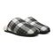 Vionic Alfons Men's Orthotic Slipper - Black Plaid - Pair