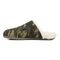 Vionic Alfons Men's Orthotic Slipper - Olive Camo - Left Side