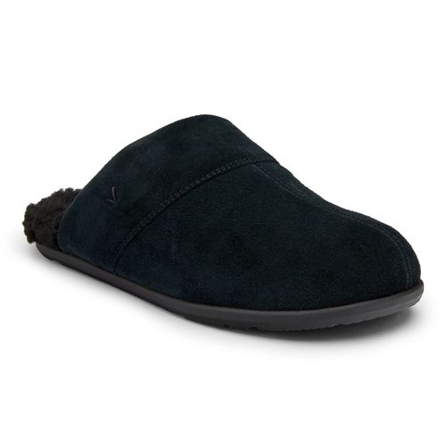 Vionic Alfons Men's Orthotic Slipper - Black - 1 profile view