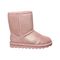 Bearpaw Elle Kid's Boot - Youth  636 - Pink Glitter - Side View