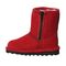 Bearpaw Elle Toddler Zipper Boot  614 - Red - Side View