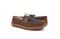 Pendleton Men's Rancho Moc Suede & Pendleton Wool Slipper - Toasted Coconut - Pair