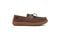 Pendleton Men's Rancho Moc Suede & Pendleton Wool Slipper - Toasted Coconut - Lateral Side