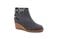 Pendleton Women's Arago Zip Wedge Wool & Waterproof - Steel Gray - Angle