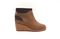 Pendleton Women's Arago Zip Wedge Wool & Waterproof - Toasted Coconut - Lateral Side