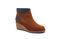 Pendleton Women's Arago Zip Wedge Wool & Waterproof - Caramel Cafe - Angle