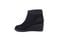 Pendleton Women's Arago Zip Wedge Wool & Waterproof - Black - Medial Side