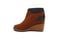 Pendleton Women's Arago Zip Wedge Wool & Waterproof - Caramel Cafe - Medial Side