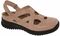 Drew Smiles - Women's - Taupe Microdot - Angle