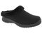 Drew Women's Comfy Wool Orthopedic Slipper - B57f Black Sweater Fabric