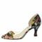 Bellini Cupcake - Women's - Blk Floral Lucite - 