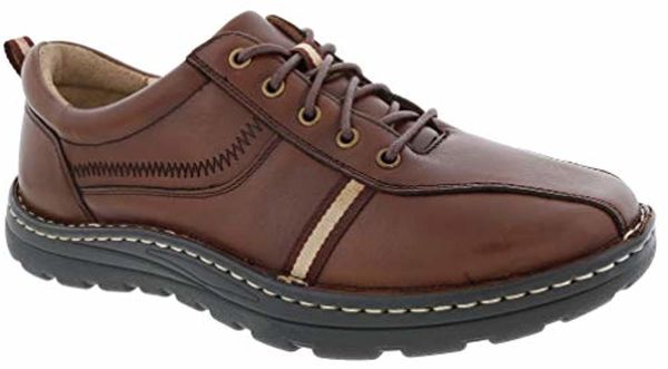 Drew Hogan - Men's - Brown Leather - Angle