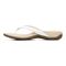 Vionic Dillon Women's Toe-Post Supportive Sandal - White Lizard - 2 left view