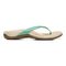 Vionic Dillon Women's Toe-Post Supportive Sandal - Green Lizard - 4 right view