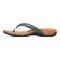 Vionic Dillon Women's Toe-Post Supportive Sandal - Posy Green Lizard - Left Side