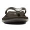 Vionic Dillon Women's Toe-Post Supportive Sandal - Black Croc - 6 front view