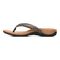 Vionic Dillon Women's Toe-Post Supportive Sandal - Black Spot - Left Side