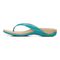 Vionic Dillon Women's Toe-Post Supportive Sandal - Lake Blue - Left Side