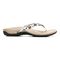 Vionic Dillon Women's Toe-Post Supportive Sandal - White Leopard Snake - 4 right view