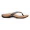 Vionic Dillon Women's Toe-Post Supportive Sandal - Black Spot - Right side